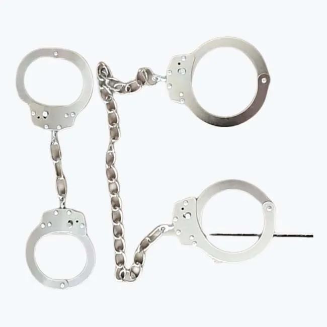 hand cuffs and ankle cuff