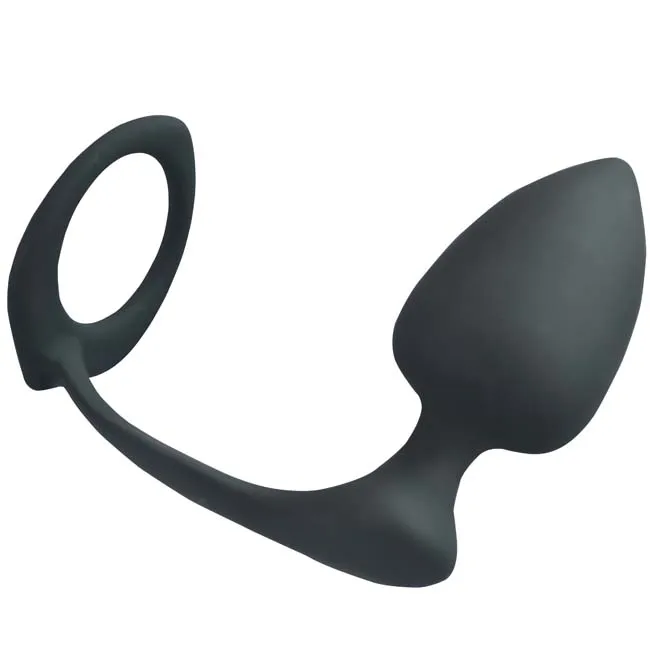 cock ring with anal plug cock ring with anal plug