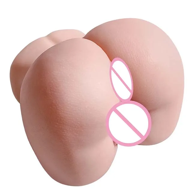 Realistic Vagina Double Channel Big Silicone Ass Doll Male Mastrabutor